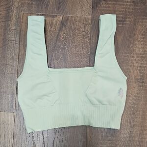 FP Movement by Free People Mint Crop Top/Sports Bra